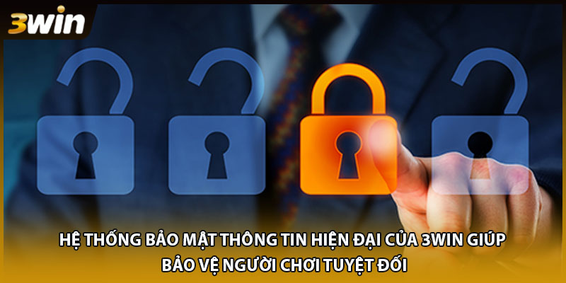 Hệ Thống Bảo Mật Hiện Đại 3WIN Bảo Vệ Thông Tin Người Chơi Tuyệt Đối
